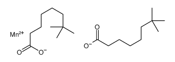 manganese(2+) neodecanoate Structure