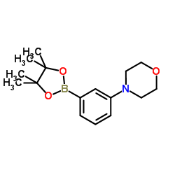 3-morpholinophenylboronic acid pinacol ester Structure