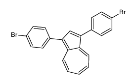 1,3-bis(4-bromophenyl)azulene Structure