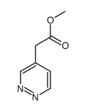 methyl 2-(pyridazin-4-yl)acetate structure