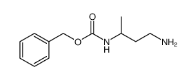 3-CBZ-AMINO-BUTYLAMINE Structure