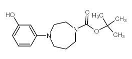 4-(3-羟基苯基)全氢-1,4-二氮杂卓-1-羧酸叔丁酯图片