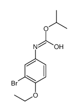 propan-2-yl N-(3-bromo-4-ethoxyphenyl)carbamate Structure