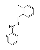 N-Pyridin-2-yl-N'-[1-o-tolyl-meth-(Z)-ylidene]-hydrazine结构式