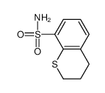 3,4-dihydro-2H-thiochromene-8-sulfonamide结构式