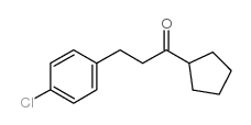 2-(4-CHLOROPHENYL)ETHYL CYCLOPENTYL KETONE图片