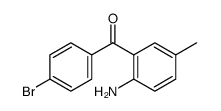 Methanone, (2-amino-5-methylphenyl)(4-bromophenyl)结构式