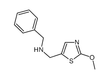 Benzyl-(2-methoxy-thiazol-5-ylmethyl)-amine Structure