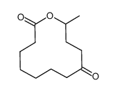 8-oxo-dodecan-11-olid结构式