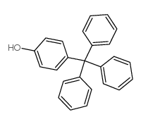 Phenol,4-(triphenylmethyl)- Structure