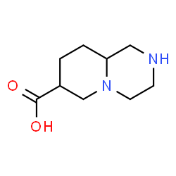 Octahydro-pyrido[1,2-a]pyrazine-7-carboxylic acid结构式