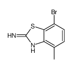 7-Bromo-4-methyl-1,3-benzothiazol-2-amine Structure