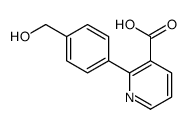 2-[4-(hydroxymethyl)phenyl]pyridine-3-carboxylic acid结构式