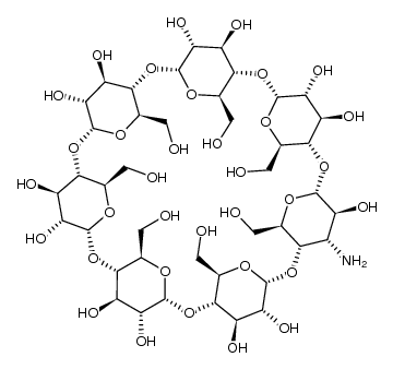 3A-amino-3A-deoxy-2A(S),3A(R)-β-CD Structure