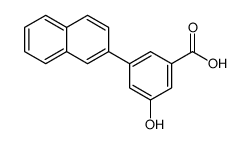 3-hydroxy-5-naphthalen-2-ylbenzoic acid Structure