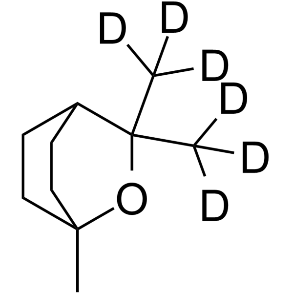 Eucalyptol-d6 Structure