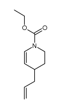 ethyl 3,4-dihydro-4-(2-propenyl)-1(2H)-pyridinecarboxylate Structure