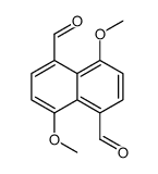 1,5-二甲酰基-4,8-二甲氧基萘结构式