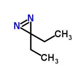 3,3-Diethyl-3H-diazirine structure