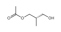 (S)-3-hydroxy-2-methylpropyl acetate Structure