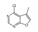 4-chloro-5-methylfuro[2,3-d]pyrimidine structure