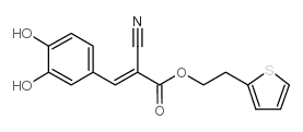 (E)-2-(噻吩-2-基)乙基 2-氰基-3-(3,4-二羟基苯基)丙烯酸酯图片