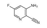 3-氨基-5-氟吡啶-2-腈结构式