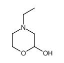 2-Morpholinol,4-ethyl-(9CI)结构式