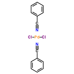 Benzonitrile-dichloropalladium (2:1) Structure