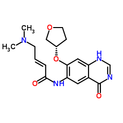 (S,E)-4-(二甲氨基)-N-(4-羟基-7-((四氢呋喃-3-基)氧基)喹唑啉-6-基)丁-2-烯酰胺(阿法替尼杂质)图片