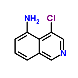 4-chloroisoquinolin-5-amine structure