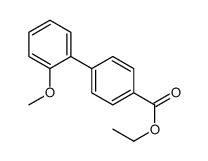 2'-METHOXY-BIPHENYL-4-CARBOXYLIC ACID ETHYL ESTER structure