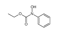 N-hydroxy-N-phenyl-carbamic acid ethyl ester结构式