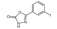 5-(3-Iodophenyl)-1,3,4-oxadiazol-2(3H)-one结构式