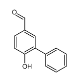 [1,1-Biphenyl]-3-carboxaldehyde,6-hydroxy-(9CI) structure