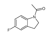 1-(5-fluoroindolin-1-yl)ethanone Structure