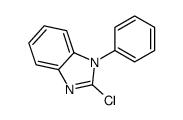 1H-Benzimidazole, 2-chloro-1-phenyl-结构式