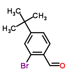 2-Bromo-4-tert-butylbenzaldehyde Structure