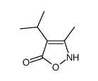 4-Isopropyl-3-methyl-1,2-oxazol-5(2H)-one结构式