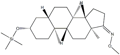 3β-(Trimethylsiloxy)-5α-androstan-17-one O-methyl oxime picture