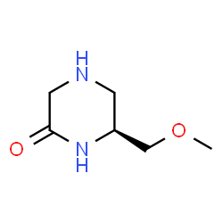 Piperazinone, 6-(methoxymethyl)-, (6S)- (9CI)结构式