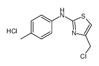 4-氯甲基-N-(4-甲基苯基)-1,3-噻唑-2-胺盐酸盐图片