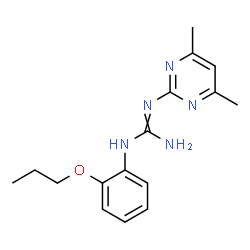 N-(4,6-Dimethylpyrimidin-2-yl)-N'-(2-propoxyphenyl)guanidine图片