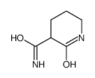 3-Piperidinecarboxamide,2-oxo-(9CI) structure