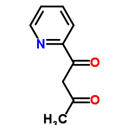 1-(2-Pyridinyl)-1,3-butanedione structure