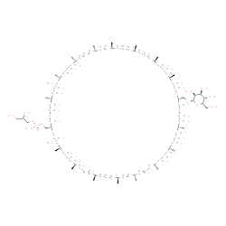 β-L-Gulopyranosyl-caldarchaetidyl-glycerol结构式