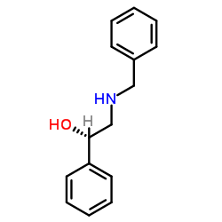 S-(-)-2-苄基氨基-1-苯基乙醇结构式