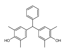 4,4'-Benzylidenebis(2,6-dimethylphenol) Structure