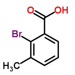 2-溴-3-甲基苯甲酸结构式