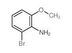 2-溴-6-甲氧基苯胺结构式